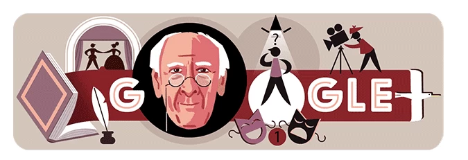 Toν Ρώσο σκηνοθέτη Κονσταντίν Στανισλάφσκι τιμά το Google doodle